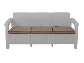 Диван Yalta Sofa 3 Set белый в Тарко-Сале - tarko-sale.magazin-mebel74.ru | фото