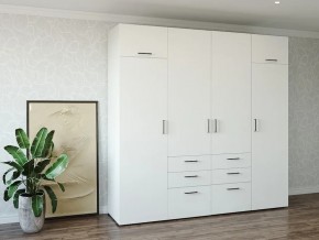 Шкаф распашной 2400Б Жемчуг в Тарко-Сале - tarko-sale.magazin-mebel74.ru | фото