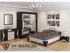 Спальня Лагуна 5 Дуб Венге/Дуб Млечный в Тарко-Сале - tarko-sale.magazin-mebel74.ru | фото