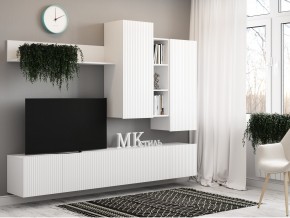 Стенка НМ-001 Сканди МДФ фасад белый в Тарко-Сале - tarko-sale.magazin-mebel74.ru | фото