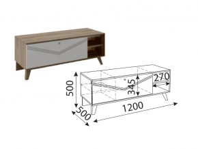 ТВ-тумба малая Лимба М06 в Тарко-Сале - tarko-sale.magazin-mebel74.ru | фото